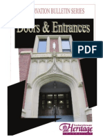 Saskatchewan Heritage Foundation Conservation Series Bulletin: Doors & Entrances