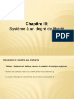 Chapitre 3 Système À Un Degré de Liberté