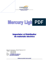 Prezentare Mercury Lighting CD1