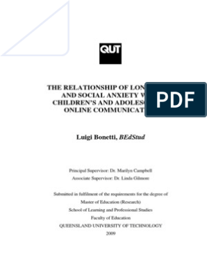 PDF) An Exploratory Study on Adolescents Experiences of Using ICQ