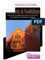 Saskatchewan Heritage Foundation Conservation Series Bulletin