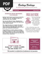 BGOA October 2009 Newsletter