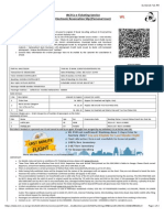 WL WL: Irctcs E Ticketing Service Electronic Reservation Slip (Personal User)