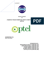 31876419 PTCL Project Strategic Management