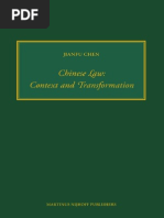 (Jianfu Chen) Chinese Law Context and Transformat