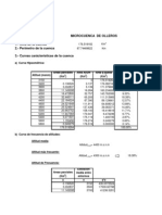 Calculos de La Cuenca de Olleros