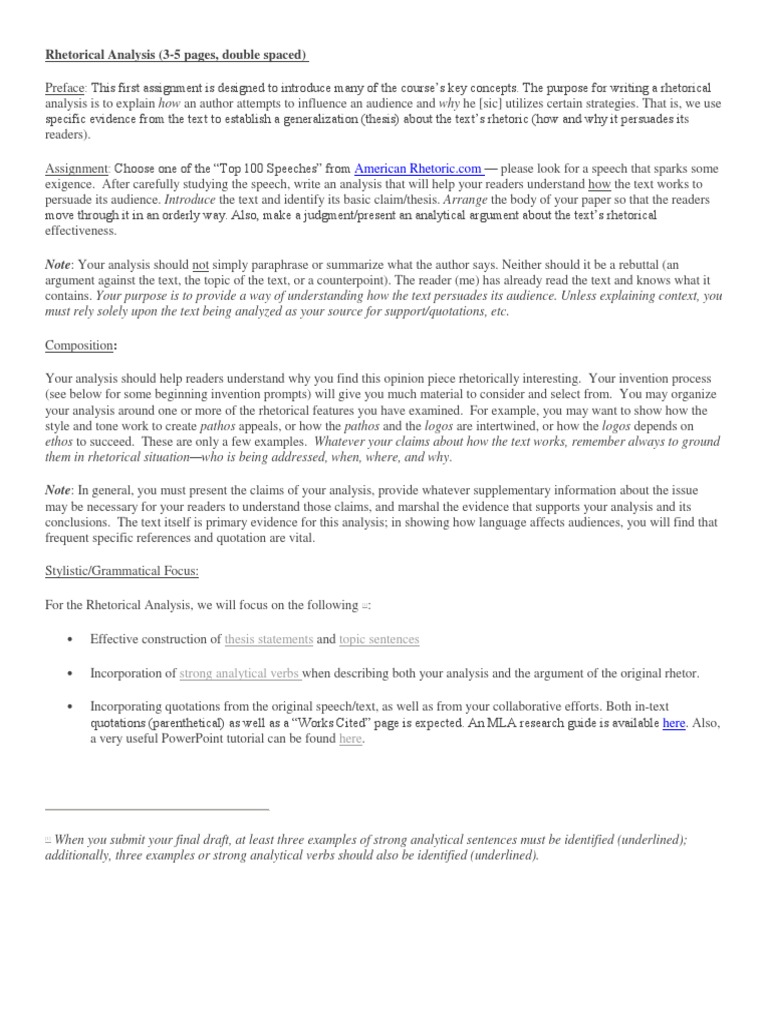 Ted talk analysis essay example image