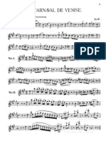 Paganini - Carnival in Venice (Violin Solo and Piano)