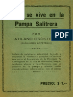 Como Se Vive en La Pampa Salitrera