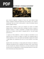 Ventos Liberais e a herança nacionalista