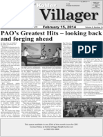 PAO's Greatest Hits - Looking Back and Forging Ahead: Villager