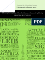 Libro-De-Resúmenes FILOSOFÍA DEL CUERPO