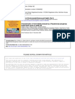 Characterization of Rhamnolipids (2009)