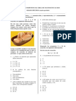 PRUEBA DE COMPETENCIAS IV ÁREA DE MATEMÁTICAS 2010 Decimo