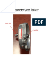 Toledo Gearmotor Speed Reducer: Output Shaft