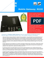 Datasheet mobile Gateway M220