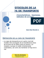 Protocolos Capa de Transporte