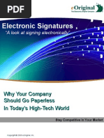 Download eOriginal Electronic Signatures - A Look at Signing Electronically by eOriginal SN20706531 doc pdf