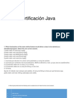 Certificación Java