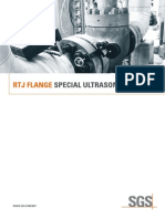 RTJ Flange: Special Ultrasonic Testing