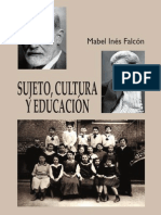 Falcon, Mabel Ines - Sujeto, Cultura y Educacion