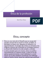 Ética de la profesión (1)