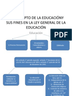 El Concepto de La Educacióny Sus Fines en