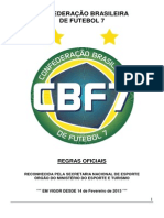 2013 Regras Oficiais Cbf7 para SP