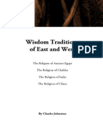 Wisdom Traditions of East and West, by Charles Johnston