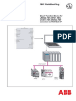 Step 7 FBs for PROFIBUS DP FBP Devices