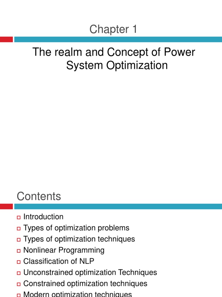 POWER SYSTEM OPTIMIZATION MODELING IN GAMS PDF intelligence overview
