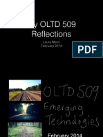My OLTD 509 Reflections: Laura Mann February 2014