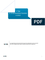 6 Tips to Small Business Success in 2010