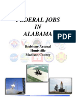 Federal Jobs IN Alabama: Redstone Arsenal Huntsville Madison County