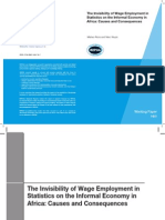 The Invisibility of Wage Employment in Statistics on the Informal Economy in Africa