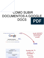 Como Subir Documentos a Google Docs