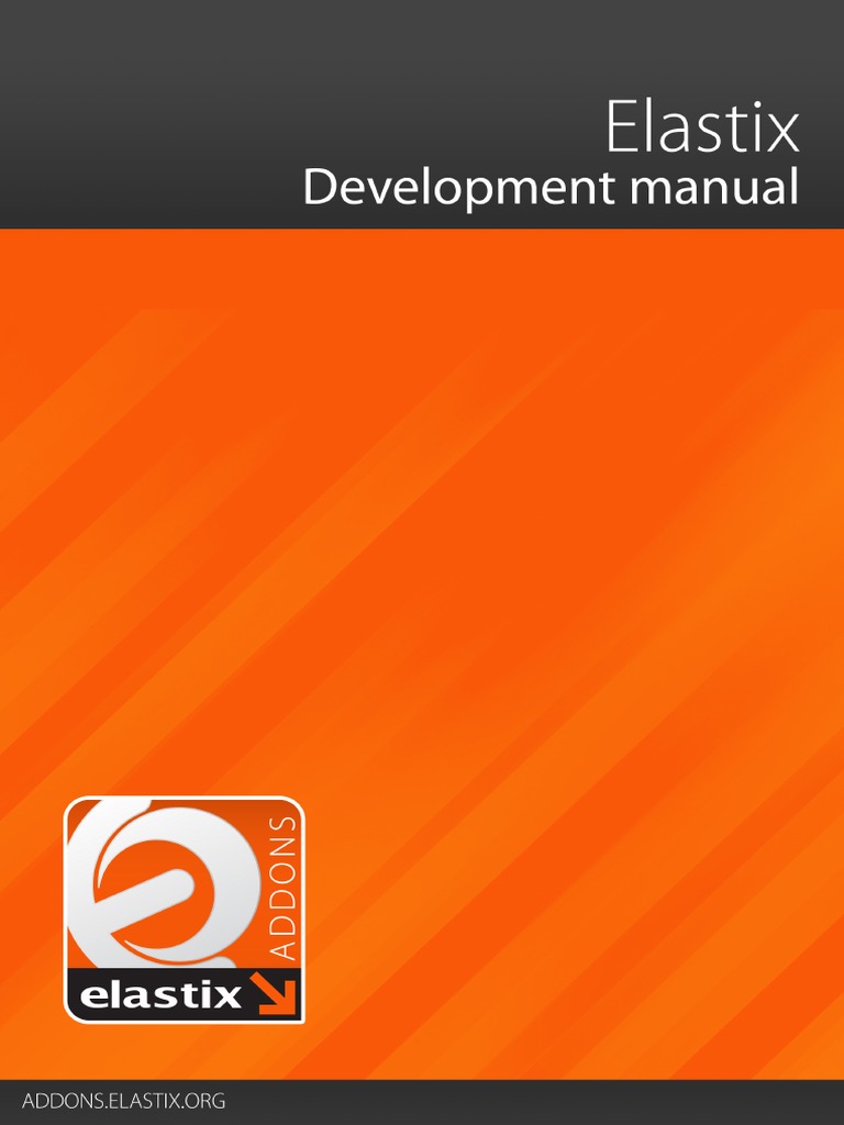 Development Manual Elastix PDF Parameter Programming) Subroutine