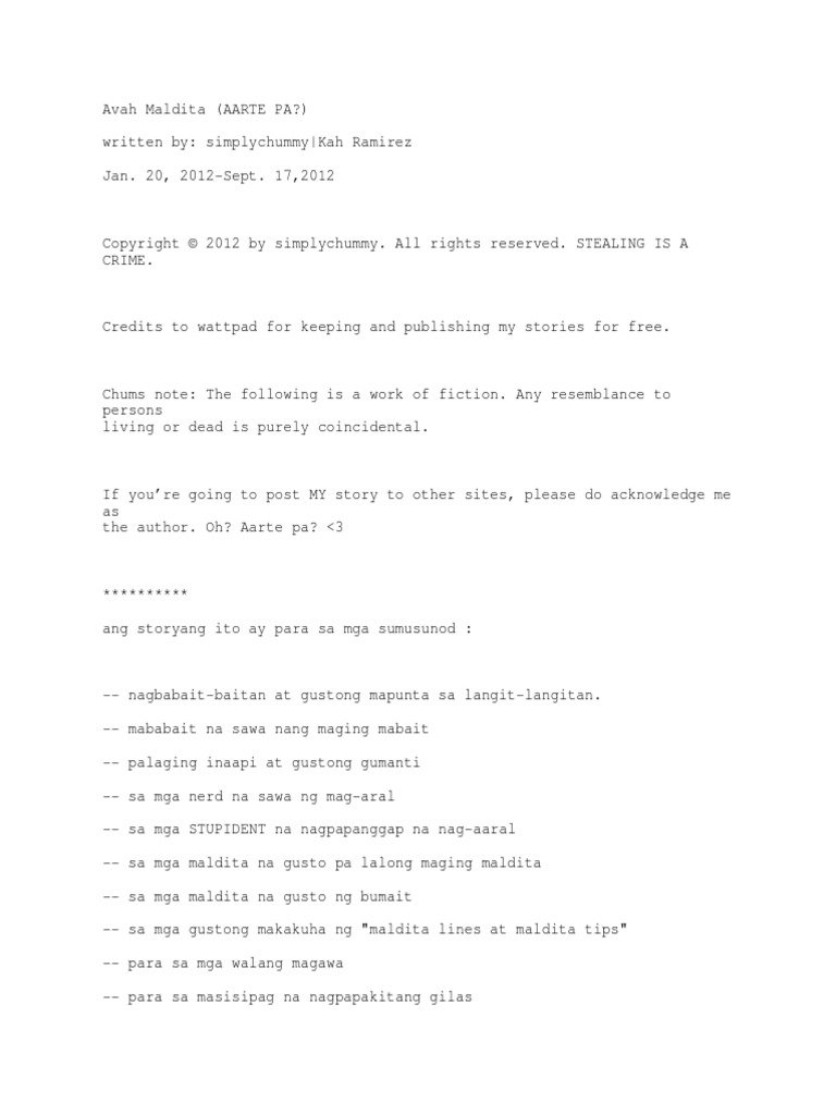 Avah Maldita (Compilation) picture