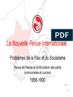 La Nouvelle Revue Internationale 1958-1959