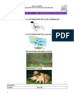 Septiembre Ciencias Naturales 1 Trimestre 2 ESO