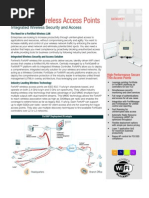 Fortinet FortiAP Datasheet