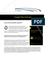 Money & Sustainability: Appendix D Complex Flow Networks