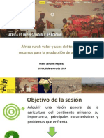 Curso África III edición. Presentación 4ª sesión