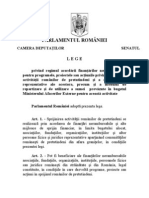 Legea 321-2006 Privind Regimul Acordarii Finantarilor Privind Sprijinirea Romanilor de Pretutindeni