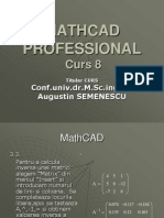 Curs 8 MathCAD