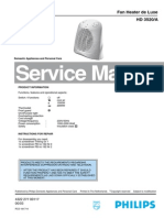 Service Service Service: HD 3520/A Fan Heater de Luxe