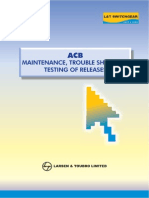 Testing Maintenance Troubleshooting ACB