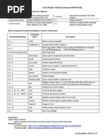 Screen Cheatsheet