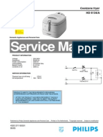 Service Service: HD 6134/A Coolzone Fryer