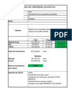 Matriz de Viabilidade Econômica (Rosqueadeira)